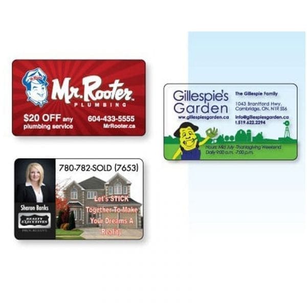 Wallet Cards - PVC & Styrene (Single Sided)