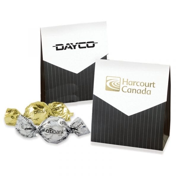 Mini Pouch with Twist Wrapped Truffles