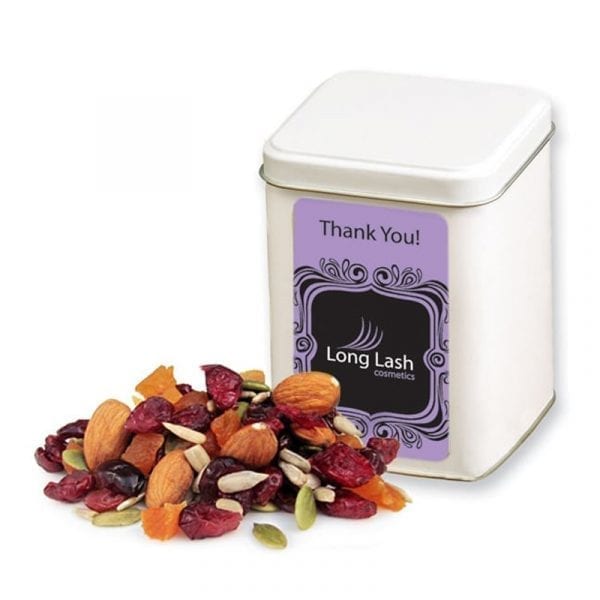 Canister with Cranberry Gold Trail Mix