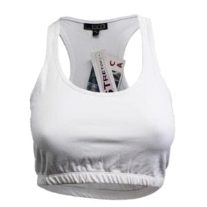 Wholesale Ladies Plus Size Cotton Sport Bra (Size 2XL-4XL)