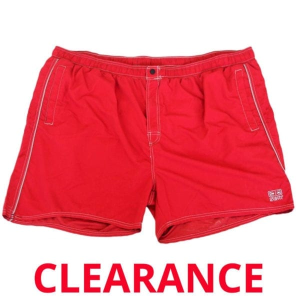 Men's Red Bathing Suit (Size: 2X-5X)