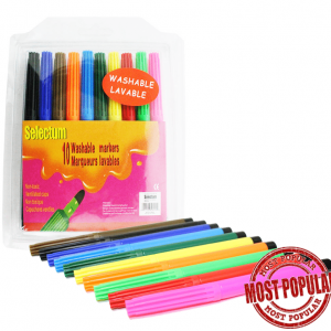 Wholesale Selectum 10-Pack Washable Markers ($0.25 each)