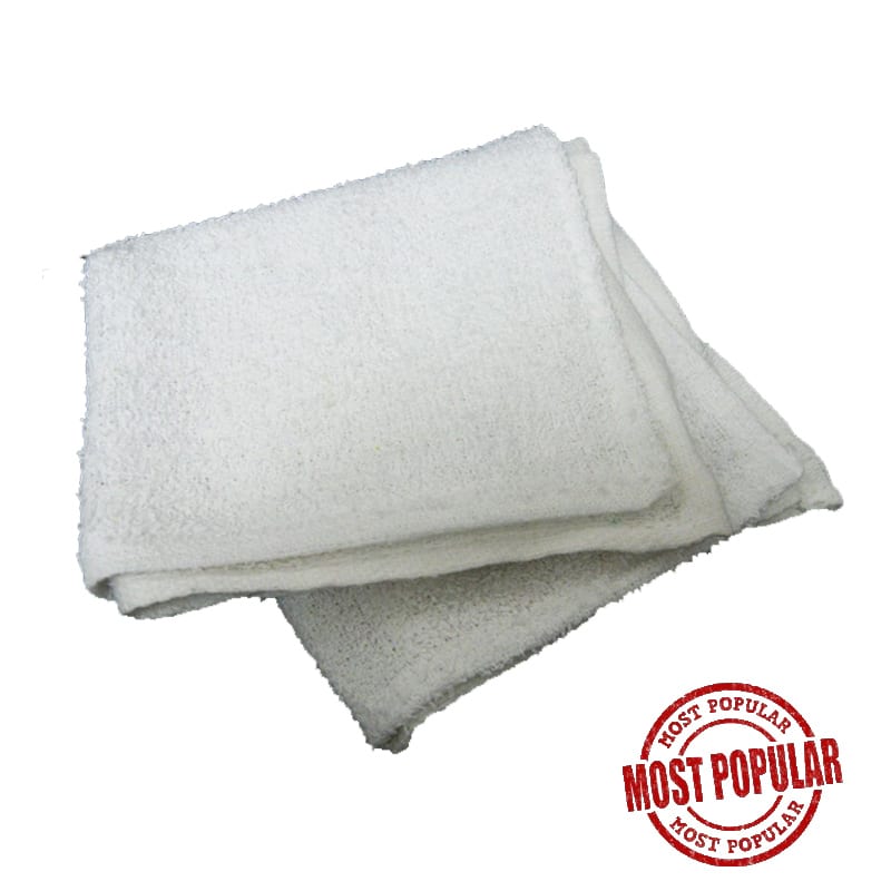 Wholesale White Face Cloth/Towel (Size 12" x 12") Bargains Group