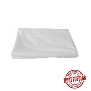 Wholesale Muslin Pillow Case White – 19” x 29”