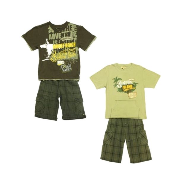 Wholesale Boy's Short And Tee Set ( Size 9-14 ) - Image 6