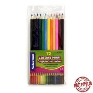 Wholesale Pencil Crayons - 12 Pack ($0.13 each)