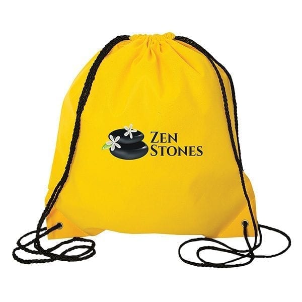 Custom Jumbo Non Woven Drawstring Backpacks - Image 9
