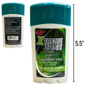 Wholesale Brand Name Xtreme Zone Gender Neutral Deodorant (64g)