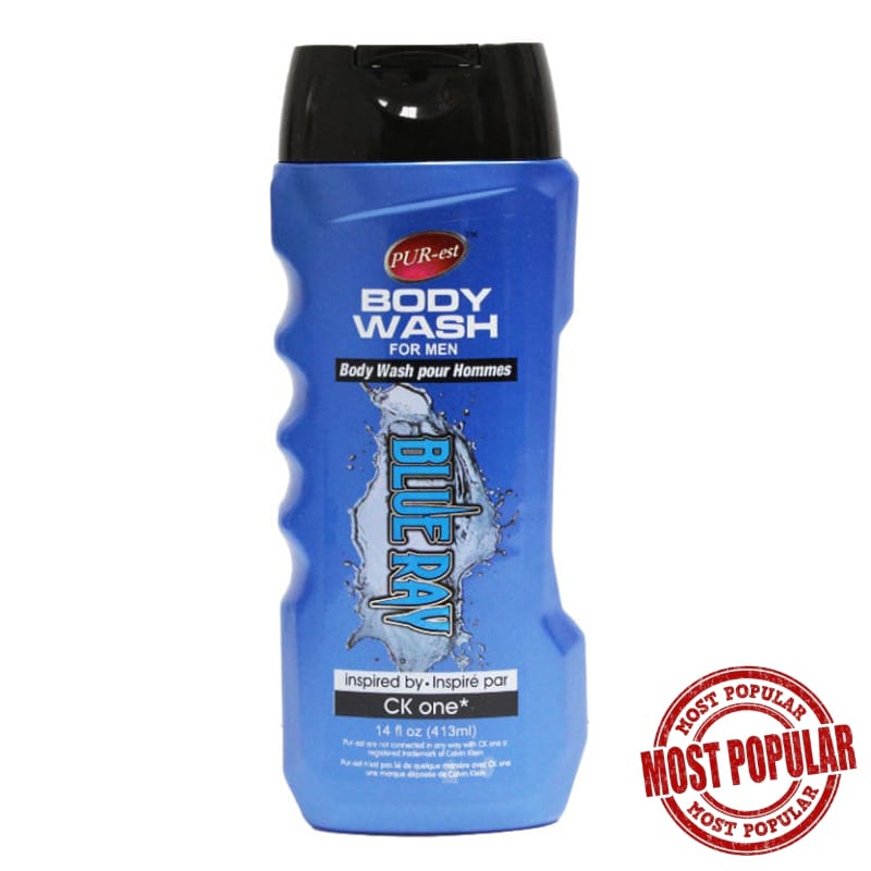 Wholesale Men's Blue Ray Body Wash (413 ml)