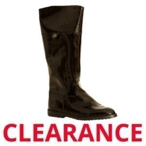 Wholesale Ladies Black Patten Fashion Boot