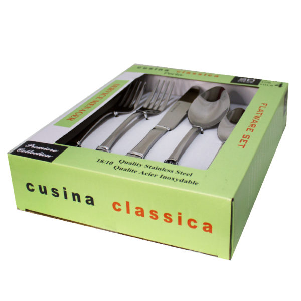 Wholesale Stainless Steel 20 Piece Cutlery Set