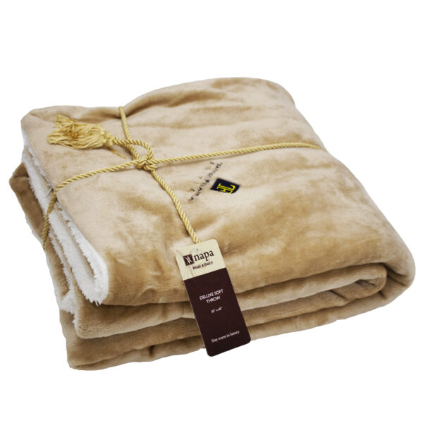 Custom Luxurious Lambswool Microsherpa Throw - Image 6