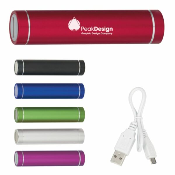 Custom Round Portable Aluminum Charger