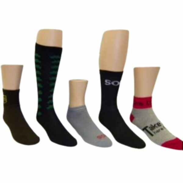 Custom Coloured Cotton Socks