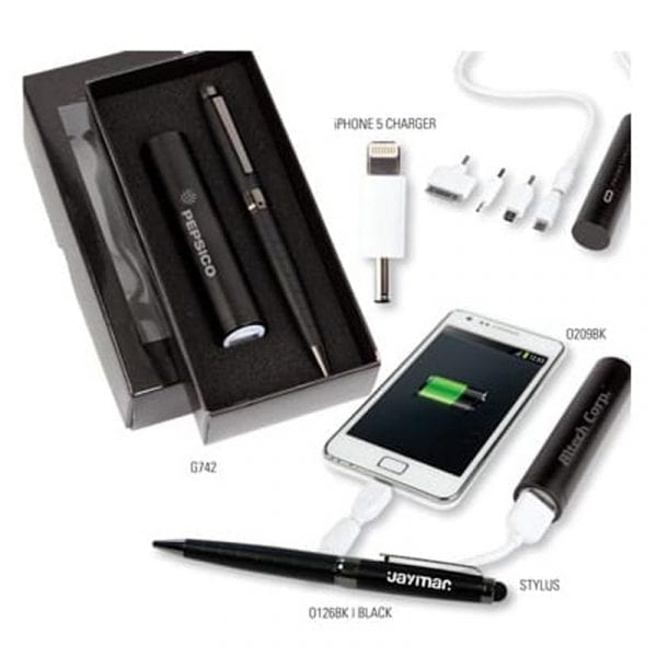Pen and Power Bank Gift Set