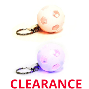 Wholesale Light Up Soccer Keychain