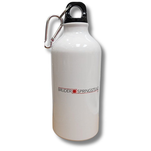 Custom Aluminium Water Bottle With Carabiner 500 ML - Image 9