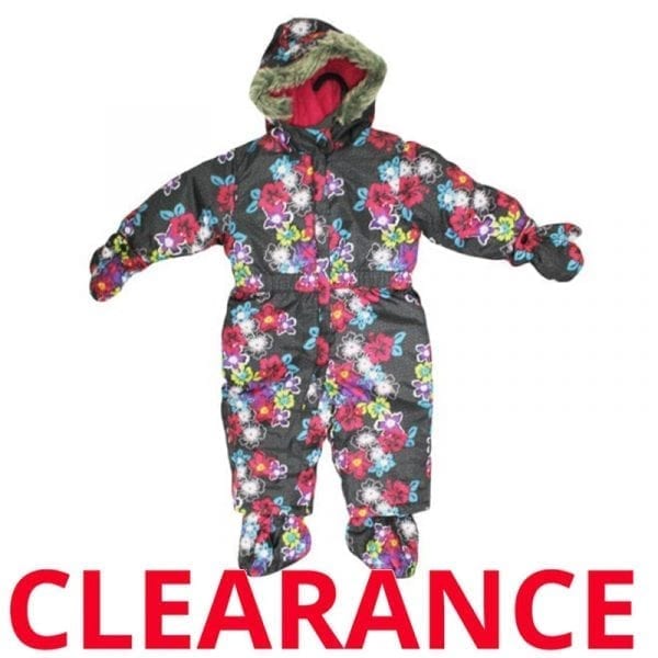 Wholesale Infant Hooded Snowsuit (3 - 24 Months)