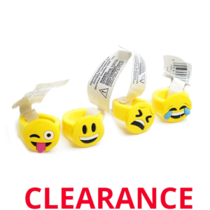 Wholesale Silicone Emoji Rings