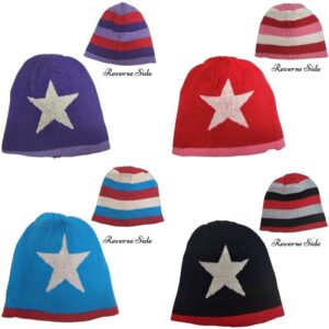 Wholesale Brand Name Children’s Reversible Winter Hat (Size 2-6 Years)