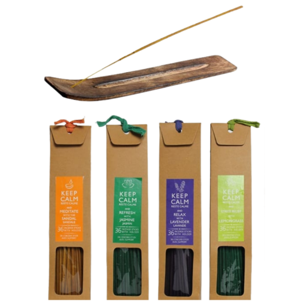 Wholesale Keep Calm Wooden Incense Sticks in Box - Image 2