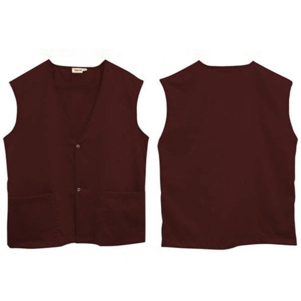 Poplin Snap Closure Vest - Image 5