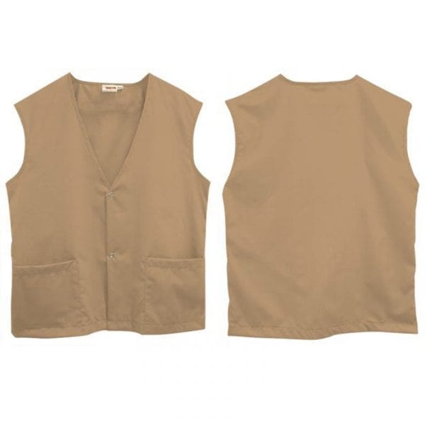 Poplin Snap Closure Vest - Image 13