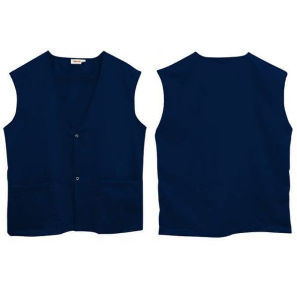 Poplin Snap Closure Vest - Image 2