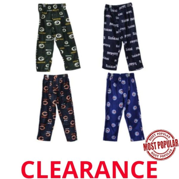 Wholesale Brand Name Toddler Boys' Sports Pajama Pants (Size 2T- 4T)