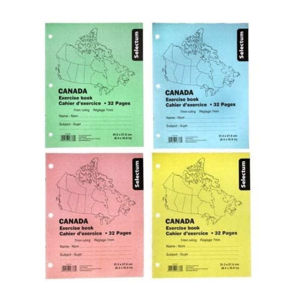 Wholesale 4-Pack Exercise Books ($0.63 each) - Image 2