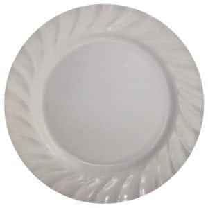 Wholesale 10" White Melamine Dinner Plate