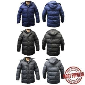 Wholesale Insulated Adult Winter Jacket (Size S - XL)