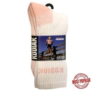 Wholesale Ladies' Brand Name Kodiak Sports Sock 2-Pack (Size 9 - 11)