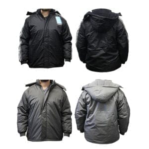 Wholesale Men's Winter Jacket With Stripes (Sizes S - 2XL)