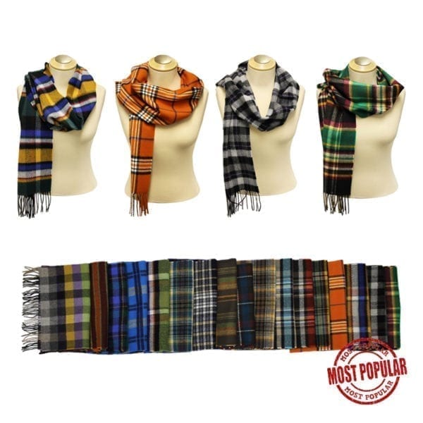 Wholesale Adult Pattern Fringe Scarves