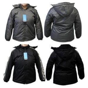 Wholesale Ladies Winter Jackets With Stripes (Sizes S - 2XL)