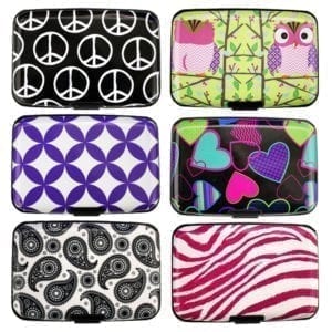 Wholesale Ladies' Aluminum Card Wallets