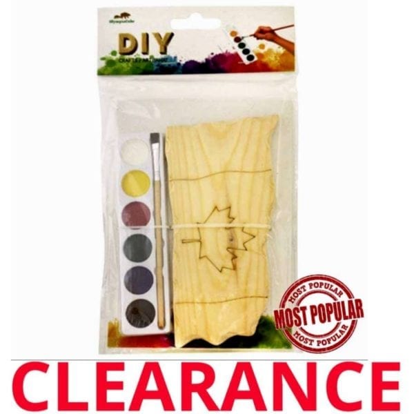 Wholesale DIY Wooden Canada Flag