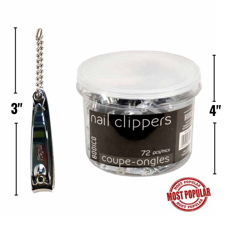 Wholesale Bodico Small Nail Clippers in Tubes in Canada Bargains Group