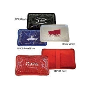 Plush Rectangle Gel Bead Hot/Cold Packs