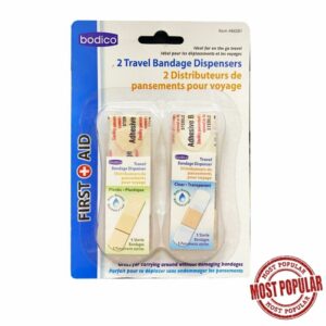 Wholesale 2-Pack Travel Band-aids Dispensers ($0.13 Each)