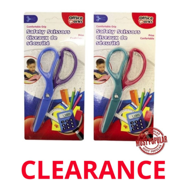 Wholesale Safety Scissors 2 Colours