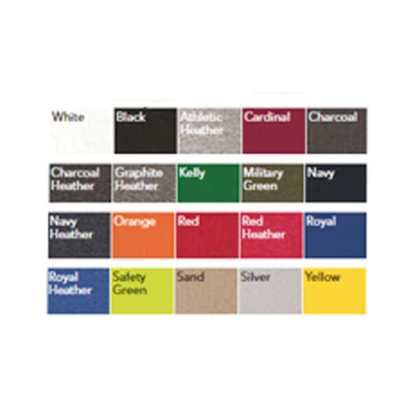 Custom Adult Crew T-Shirt, Assorted Colours (Size: L) - Image 6