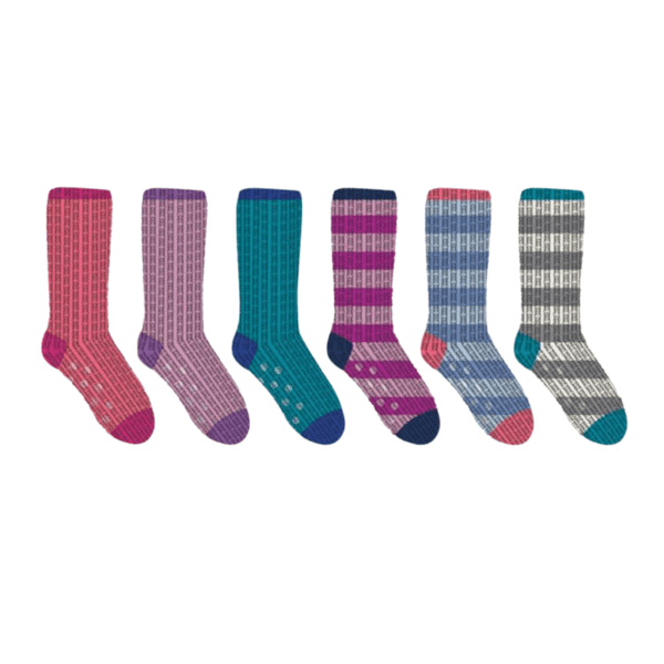 Wholesale Gripeeze Ladies Chunky Rib Softee Slipper Socks - Image 2
