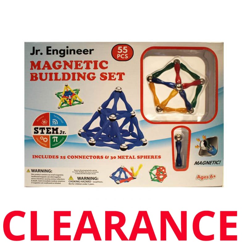 jr engineer magnetic building set