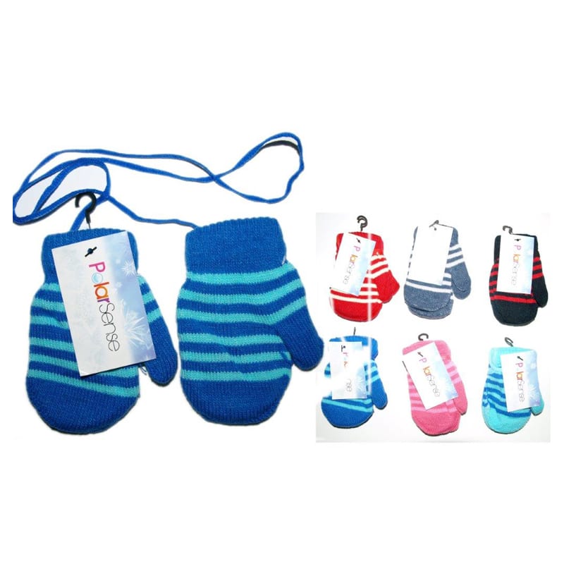 infant mittens with string