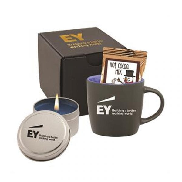Winter Care Kit with Mug, Cocoa Pack & Scented Candle