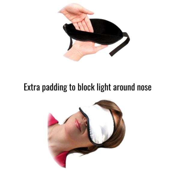 Wholesale Deluxe Padded Eye Sleep Mask - Image 2