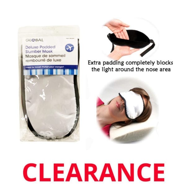Wholesale Deluxe Padded Eye Sleep Mask