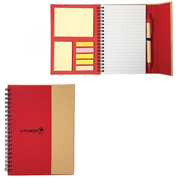 Polar Star Spiral Journal With 175 Sticky Notes - Image 4